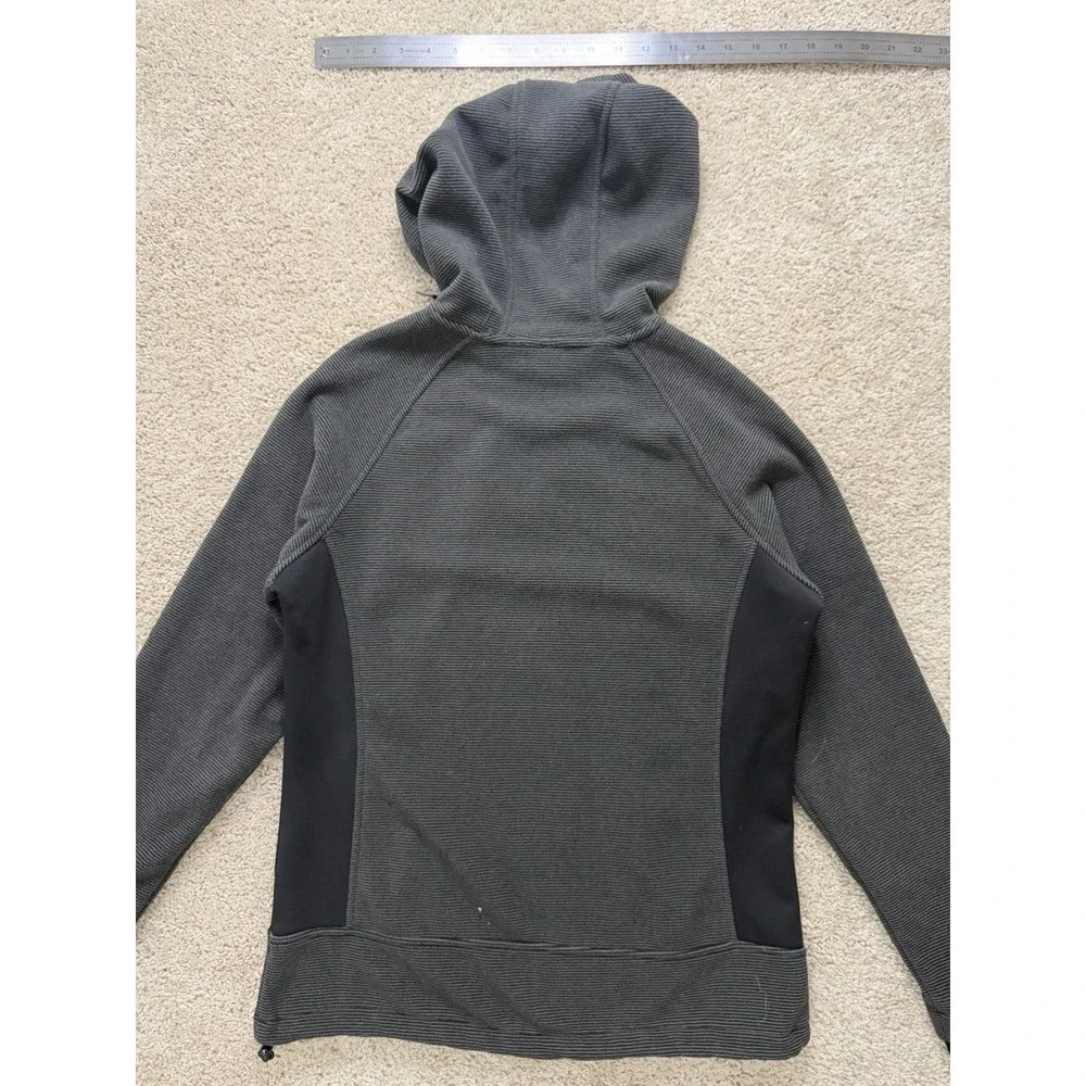 New Balance Heat Grid Textured‎ Full Zip Hooded Jacket Women's Size Medium